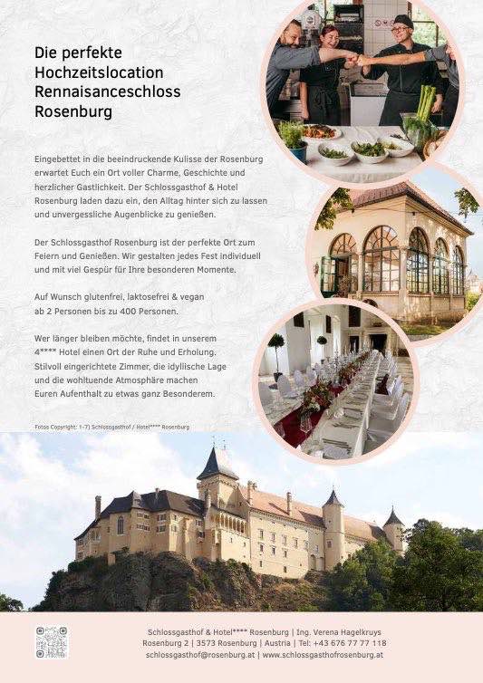 Schlossgasthof & Hotel**** Rosenburg – Magazinseite 5