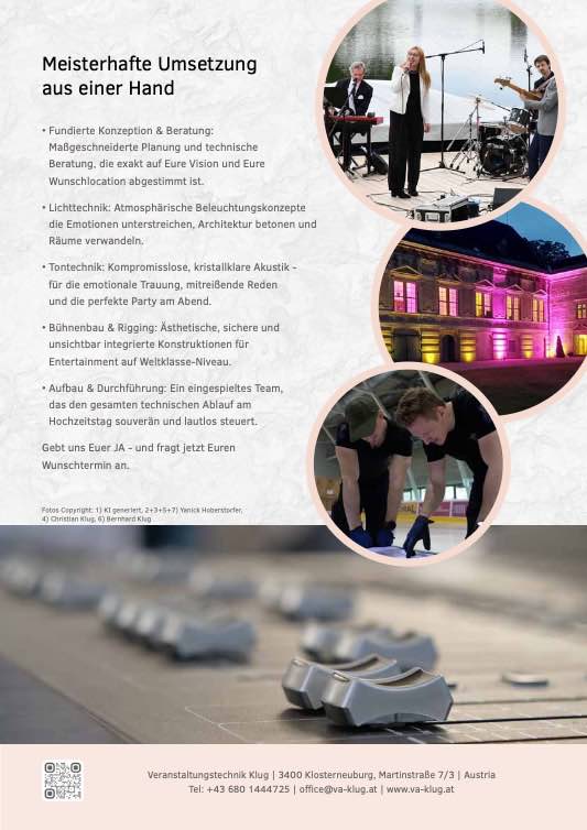 Veranstaltungstechnik Klug – magazine page 25